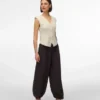 Vmleia-Hose mit mittlerer Taillenhöhe