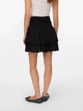 Vmlinn kurzer Rock mit hoher Taille als Shorts