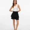 Vmlinn kurzer Rock mit hoher Taille als Shorts