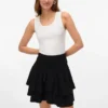 Vmlinn kurzer Rock mit hoher Taille als Shorts