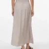 Vmlinn langer Rock mit hoher Taille