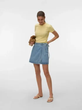 Vmliza kurzer Short-Rock mit mittlerer Taillenhöhe