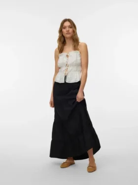 Vmlotus langer Rock mit hoher Taille