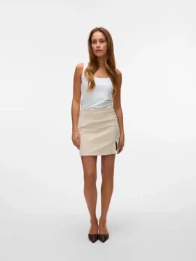 Vmlula kurzer Rock mit hoher Taille als Shorts