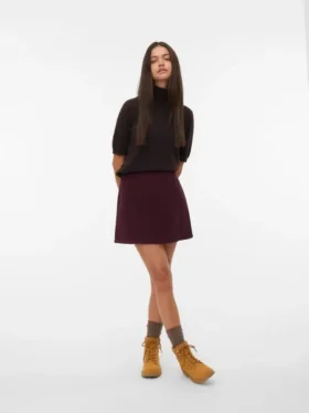 Vmlula kurzer Rock mit hoher Taille als Shorts