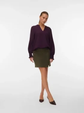 Vmlula kurzer Rock mit hoher Taille als Shorts