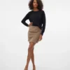 Vmlula kurzer Rock mit hoher Taille als Shorts