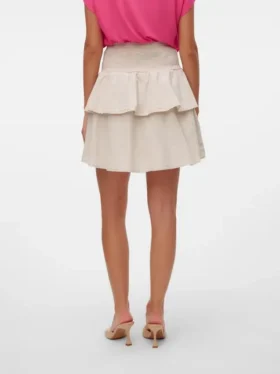 Vmluna kurzer Rock mit hoher Taille als Shorts