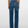 Vmmelisa Jeans mit mittlerer Leibhöhe und weitem Bein