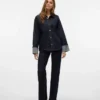 Vmmelisa Jeans mit mittlerer Leibhöhe und weitem Bein