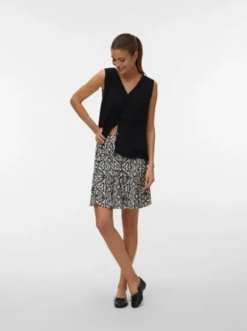 Vmmenny kurzer Short-Rock mit hoher Taille