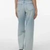 Vmmilou Jeans mit mittlerer Taillenhöhe und weitem Bein