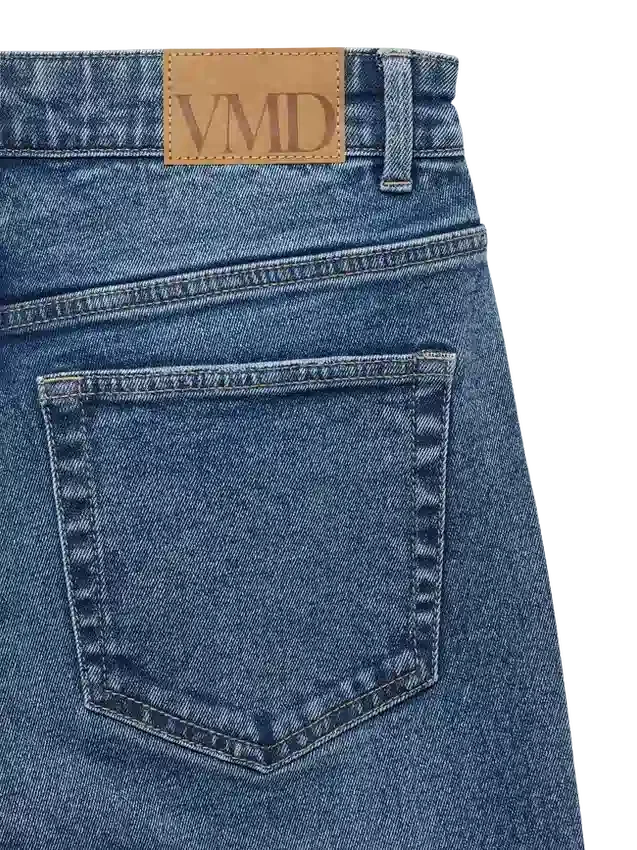 Vmmira Mid Rise Wide Fit – Cropped-Jeans Vmmira Mid Rise Wide Fit – Cropped-Jeans