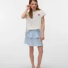 Vmnatali kurzer Rock mit hoher Taille als Shorts