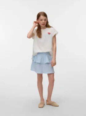 Vmnatali kurzer Rock mit hoher Taille als Shorts