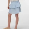 Vmnatali kurzer Rock mit hoher Taille als Shorts