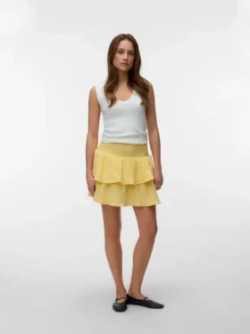 Vmnatali kurzer Short-Rock mit hoher Taille