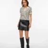 Vmnelly kurzer Rock mit hoher Taille als Shorts
