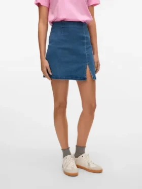 Vmnelly kurzer Rock mit hoher Taille als Shorts