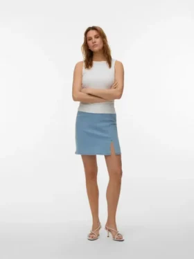 Vmnelly kurzer Rock mit hoher Taille als Shorts