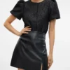 Vmnelly kurzer Rock mit hoher Taille als Shorts