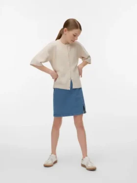 Vmnelly kurzer Short mit hoher Taille