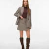 Vmnelly kurzer Short-Rock mit hoher Taille