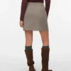 Vmnelly kurzer Short-Rock mit hoher Taille