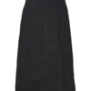 Vmnelly langer Rock mit hoher Taille
