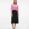 Vmnelly langer Rock mit hoher Taille