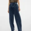 Vmollie Jeans mit hoher Taille und Ballon-Passform
