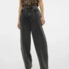 Vmollie Jeans mit hoher Taille und Ballon-Passform