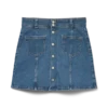 Vmpetra kurzer Rock mit hoher Taille als Shorts