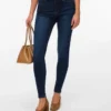Vmpolly Mid Rise Skinny Fit Jeans