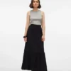 Vmpretty langer Rock mit hoher Taille