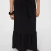 Vmpretty langer Rock mit hoher Taille