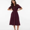 Vmray Midi-Kleid aus Cord