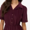 Vmray Midi-Kleid aus Cord