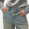 Vmremy Jeans mit mittlerer Leibhöhe und weitem Bein