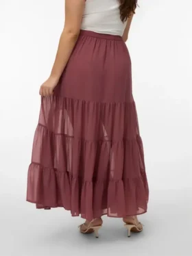 Vmrikke Midirock mit hoher Taille