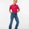 Vmriver High-Rise-Jeans in Slim-Fit-Passform