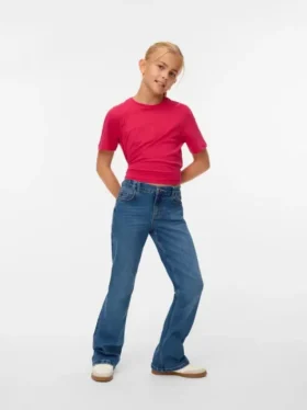 Vmriver High-Rise-Jeans in Slim-Fit-Passform