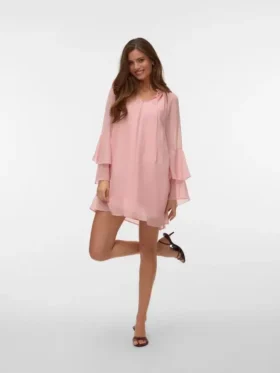 Vmrosalie Langes Kleid