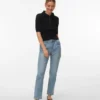Vmrosie Mid-Rise-Jeans in Slim-Fit