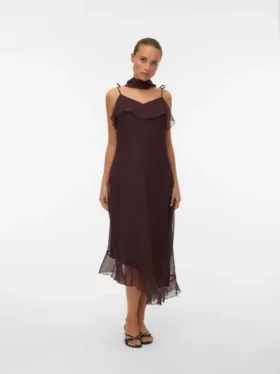 Vmsabrina Midikleid