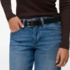 Vmsandie – Stretch-Jeans mit mittlerer Leibhöhe und weitem Bein