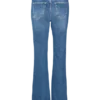 Vmselina High-Rise-Jeans mit ausgestelltem Schnitt