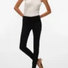 Vmseven Mid-Rise-Jeans in Slim-Fit