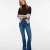 Vmsiga High-Rise-Jeans mit ausgestelltem Schnitt