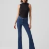 Vmsiga Jeans mit hoher Taille und ausgestelltem Schnitt